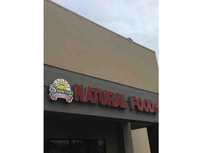 Sunrise Natural Foods - $50.00 gift card