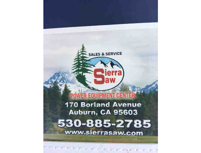 Chain Saw or Rotary Blade Sharpening