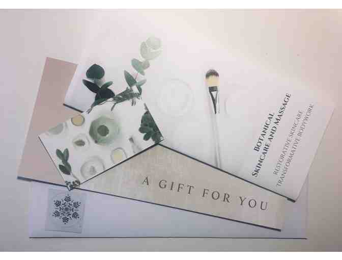 Botanical Facial and Products