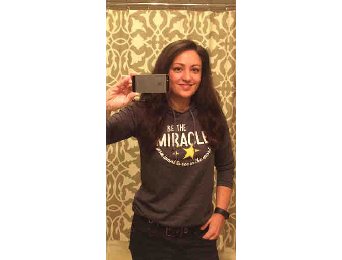 Be The Miracle - Women's Lightweight TShirt Hoodie