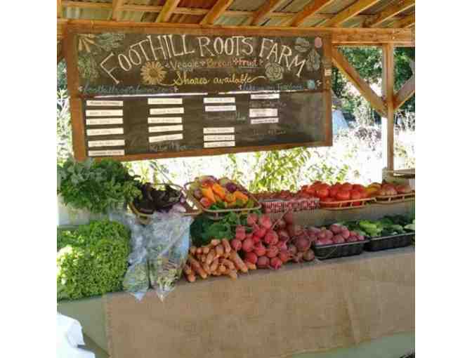Foothill Roots Farm Gift Certificate