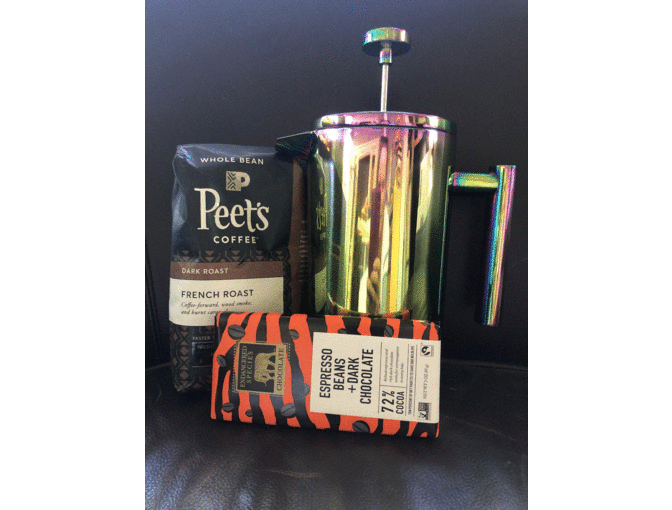 French Press with Pete's Coffee and Chocolate - Photo 1