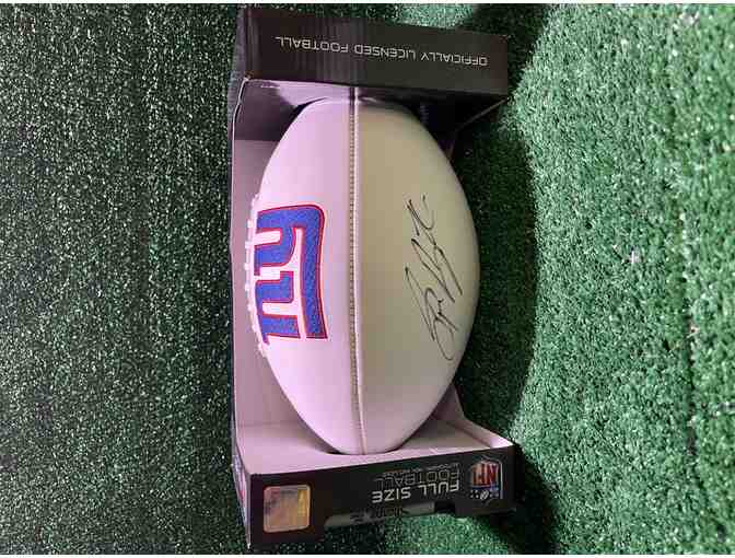 Autographed NY Giants #26 Saquon Barkley NFL Full Size Football - New
