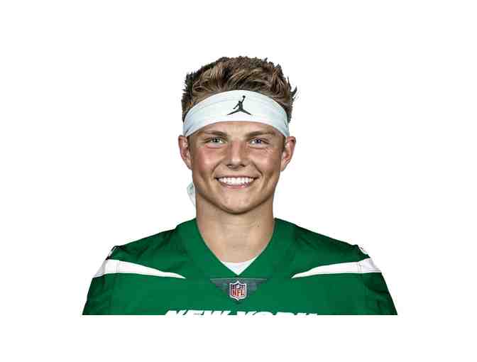 Autographed NY Jets #2 Zach Wilson NFL Full Size Football