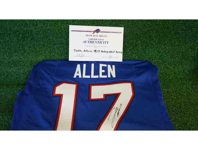Josh Allen Autographed Jersey