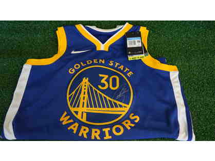 Stephen Curry Autographed Jersey