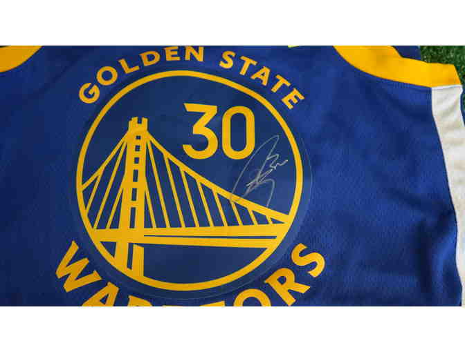 Stephen Curry Autographed Jersey