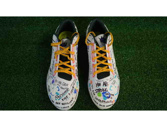 Locally Painted Cleats - Anna Ortiz