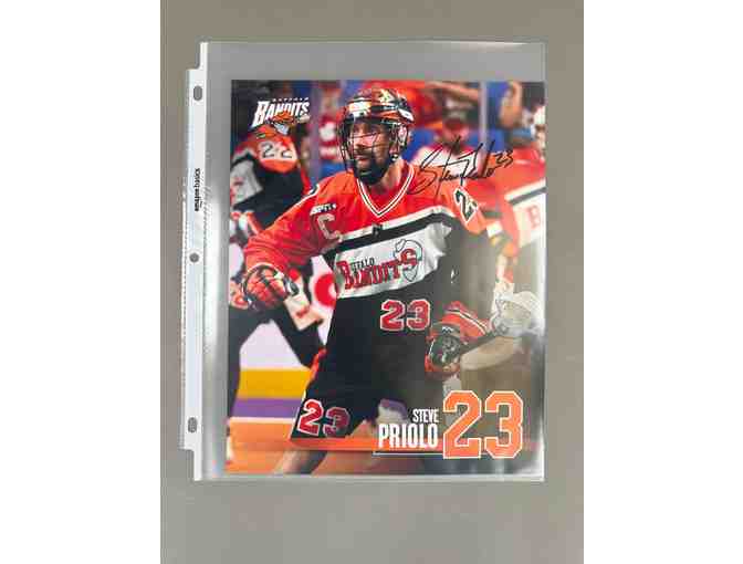 Buffalo Bandits Steve Priolo Signed Photograph