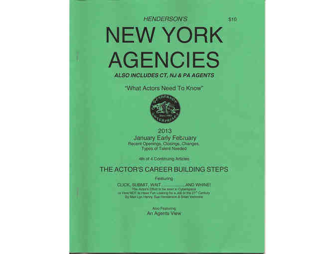 NY Agencies and Secrets of Successful Actors