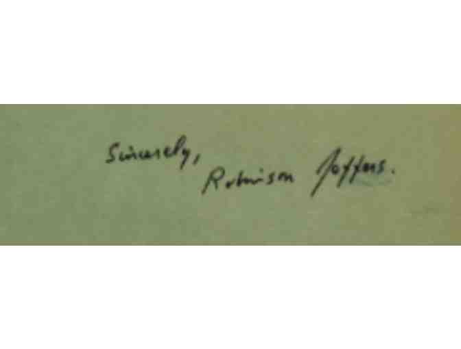 Autographed Copy of Jeffers' Poetry