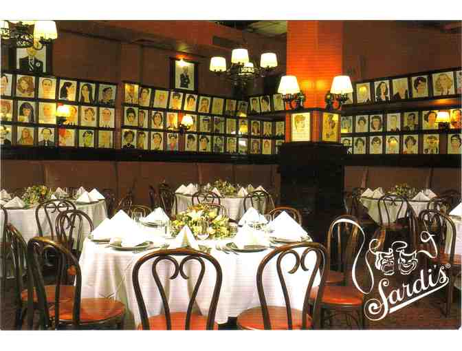 Dinner for Two at SARDI'S!