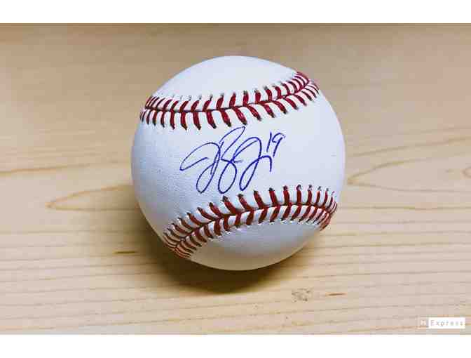 Authentic Autographed Baseball by Jackie Bradley Jr.