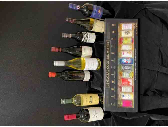For All Your Special Occasions! Wine Basket & Cocktail Mixers