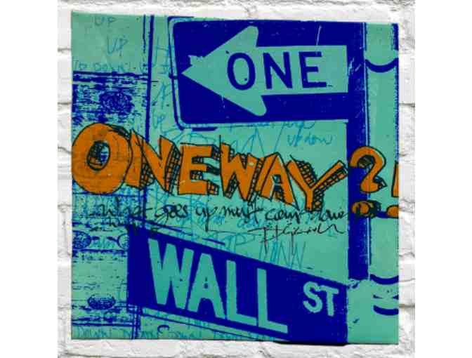 "One Way" Canvas signed by Jorg Doering #119/199 - Photo 1