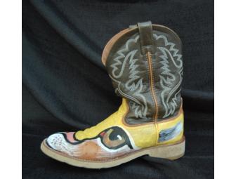 'Eye of the Tiger' Decorative Art Boot