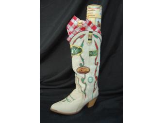 'Boot of Italy' Decorative Art Boot