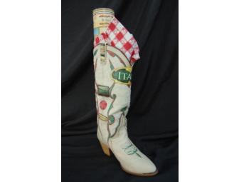 'Boot of Italy' Decorative Art Boot