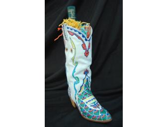 'Talaboota' Decorative Art Boot