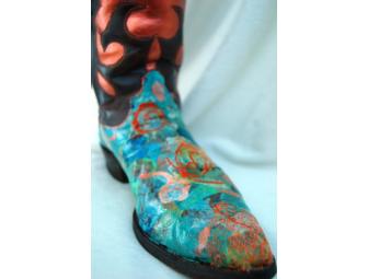 'Vincent Van Boot' Decorative Art Boot
