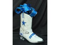 "Dallas Cowboy" Decorative Art Boot