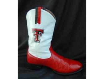 'Texas Tech' Decorative Art Boot