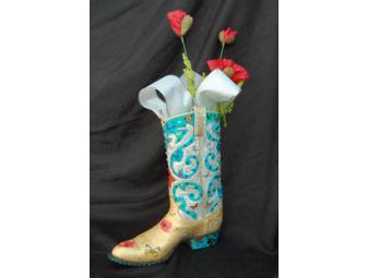 'Fantasy Butterfly' Decorative Art Boot