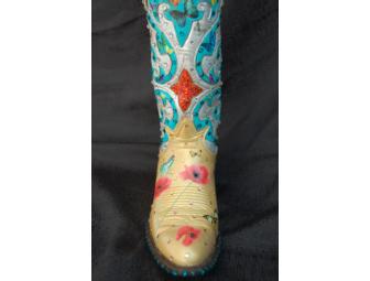 'Fantasy Butterfly' Decorative Art Boot
