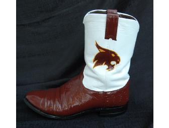 'Texas State Bobcats' Decorative Art Boot