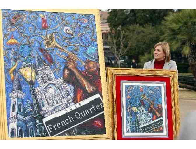 2010 French Quarter Fest Signed and Numbered Poster #343 of 1250