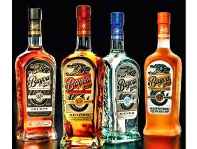 Bayou Rum 4 -Pack includes Satsuma, Silver, Spiced and Select