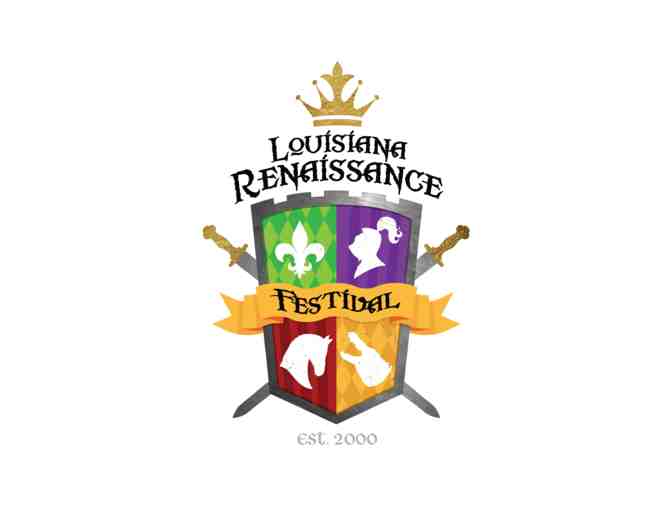 2020 Louisiana Renaissance Festival - 10 Single-day Admission Tickets