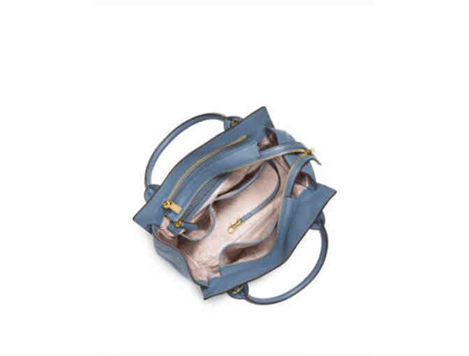 Michael Kors 'McKenna' satchel in Cornflower Blue