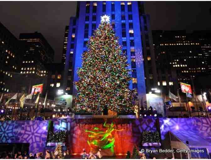 Christmas Tree Lighting in Rockefeller Center, NYC