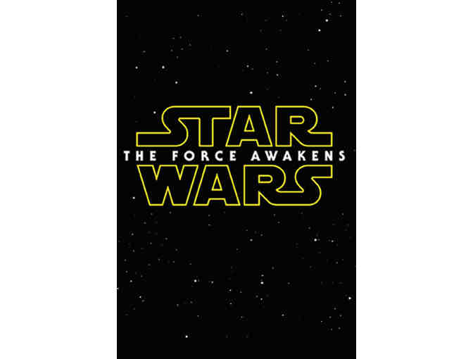 Autographed Poster from Star Wars Episode VII The Force Awakens Cast