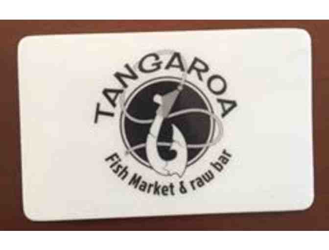 $25 gift card for Tangaroa Fish Market and Raw Bar