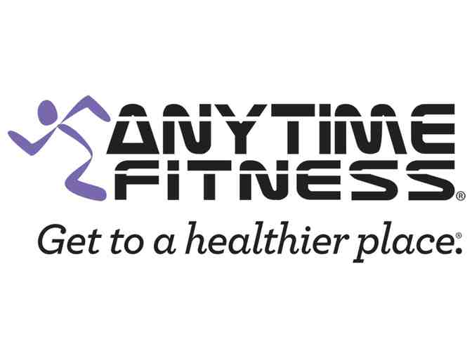 Anytime Fitness--gift cetificate for 6-month complimentary membership plus swag