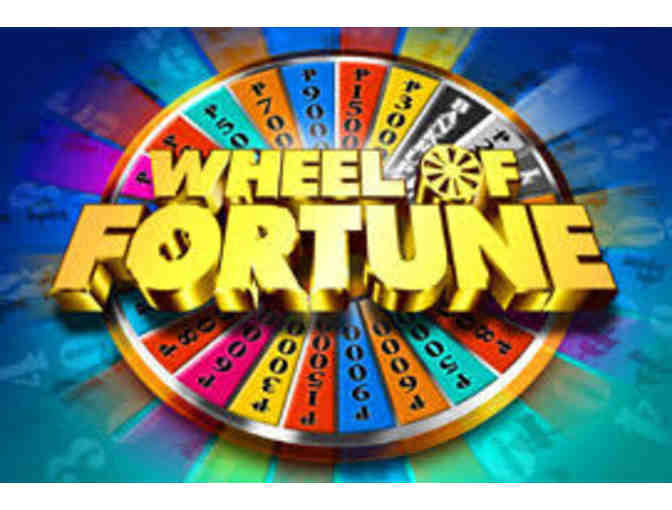 Wheel of Fortune--passes for 4 to a taping plus swag - Photo 1