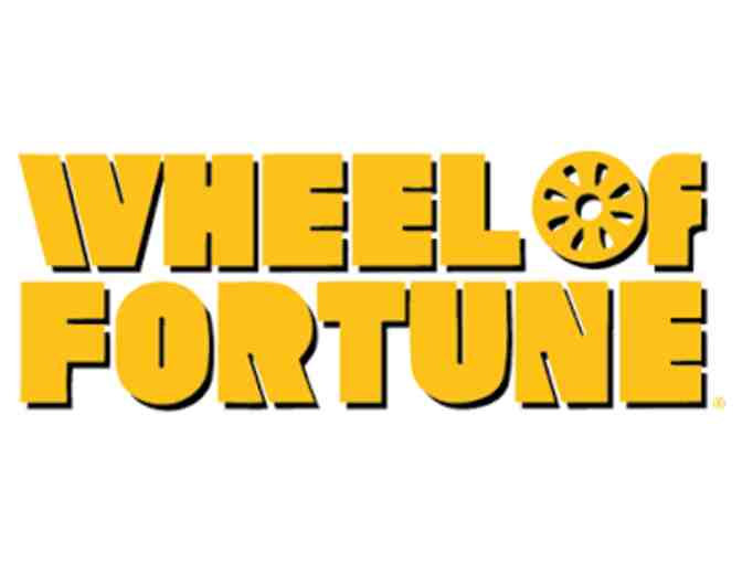 Wheel of Fortune--passes for 4 to a taping plus swag