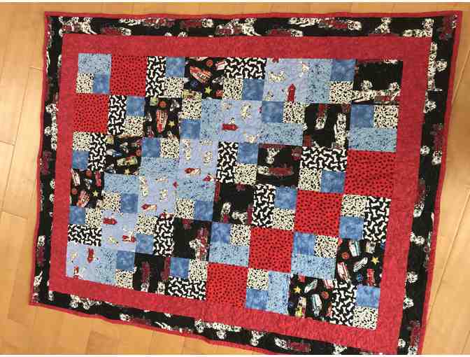 Baby Quilt - Red
