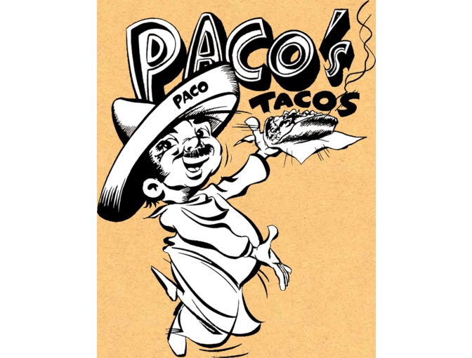 Lunch or dinner for 2 at Paco's Tacos - up to $50 - Photo 1