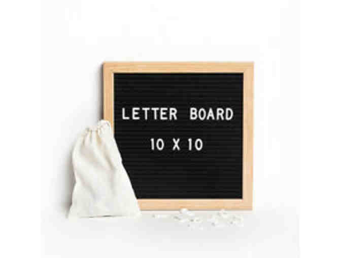 10x10 Letter Board