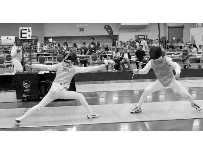 Elite Fencing Club fencing lessons --gift certificate for two weeks (6 classes)