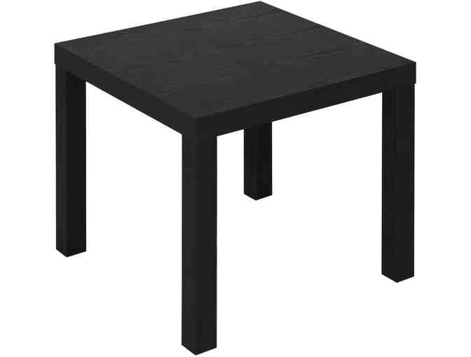 Ameriwood Home Parsons Modern End Table in Black - Photo 1