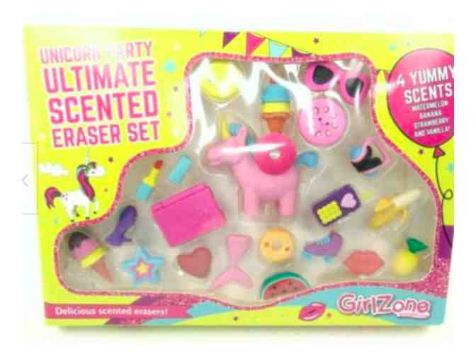 Unicorn Party Ultimate Scented Eraser Set - 20pc