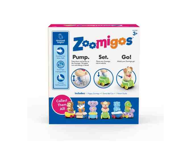 Complete Set of SIX Zoomigos Toys!