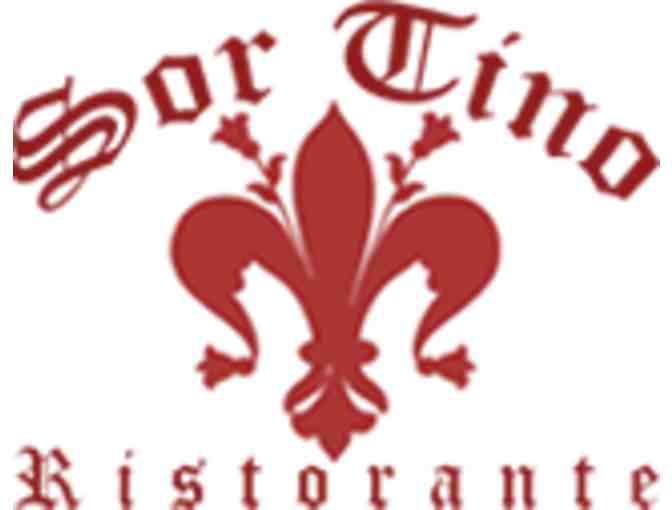 $100 Gift Certificate to Sor Tino Restaurant