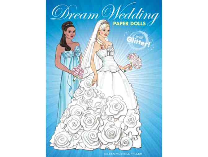 Dream Wedding Paper Dolls with Glitter