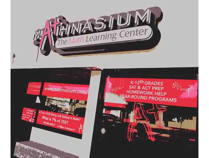Culver City Mathnasium gift certificate for a free assessment & registration