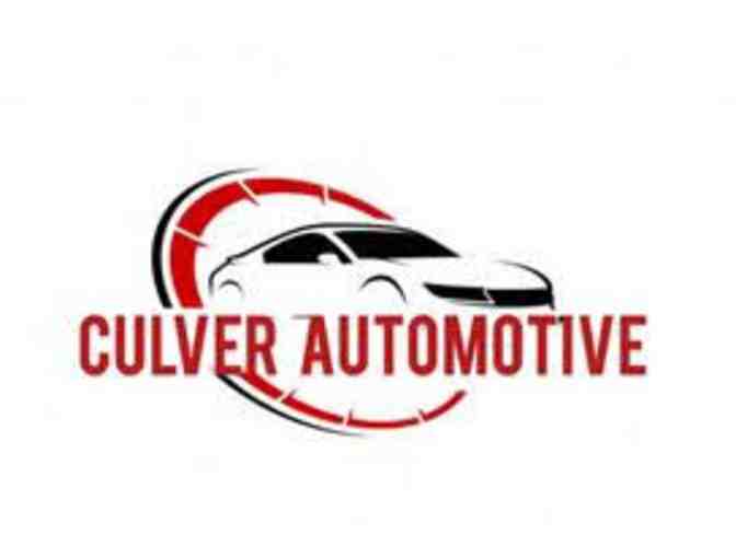 $50 Gift Certificate from Culver Automotive